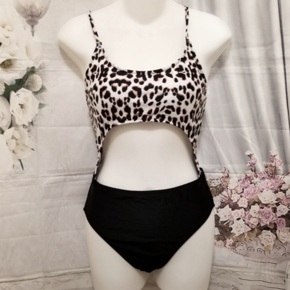 Women One Piece Monokini Swimsuit Swimwear Beachwear  Bathing Bikini Size Large